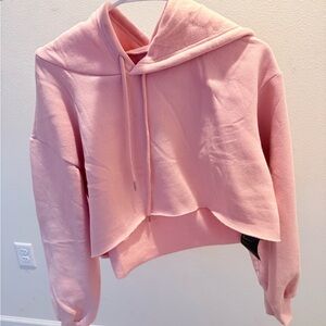 Pink Hoodie Sweatshirt